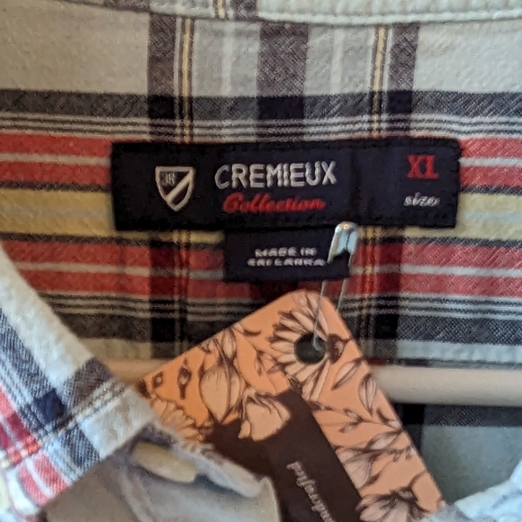 NWT Upcycled Handcrafted Button Down Shirt With Boho Wild Soul Bull - Picture 7 of 14